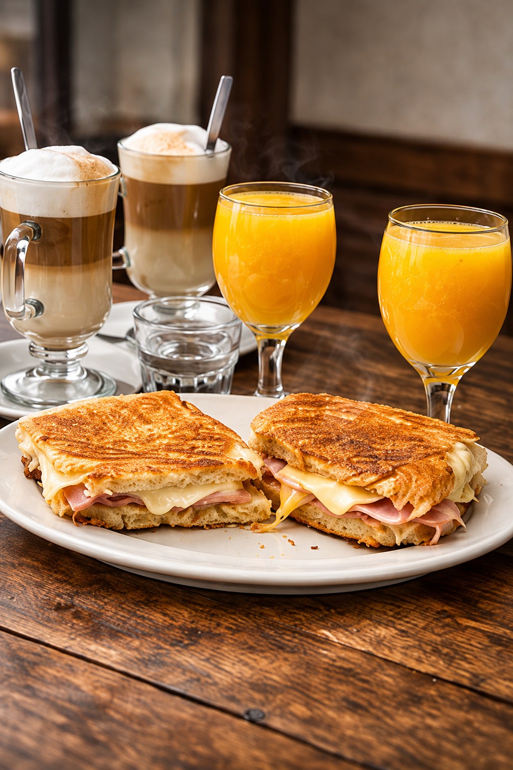 Café, jugos y sándwiches de Don Quijote